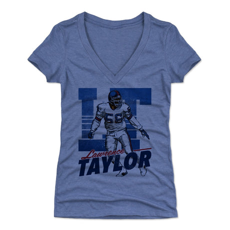 Lawrence Taylor Women's V-Neck T-Shirt | 500 LEVEL
