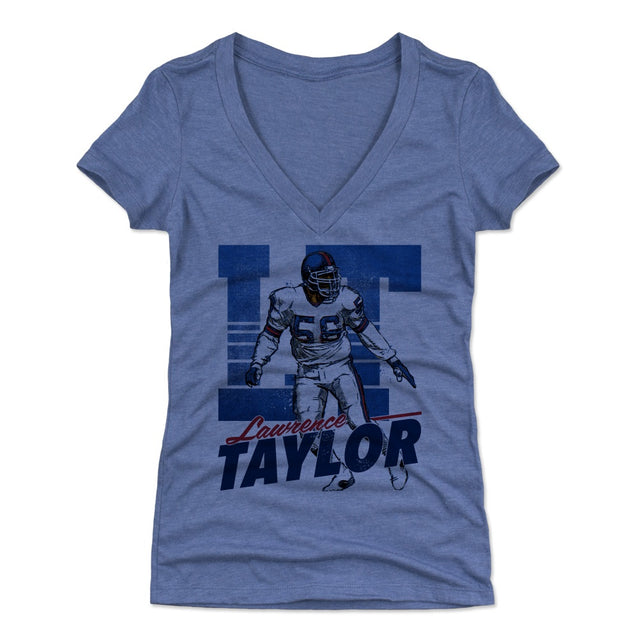 Lawrence Taylor Women's V-Neck T-Shirt | 500 LEVEL