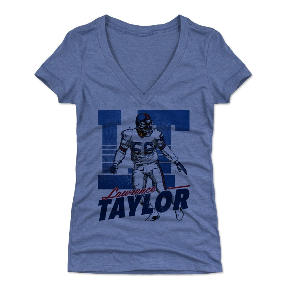 Lawrence Taylor Women&#39;s V-Neck T-Shirt | 500 LEVEL