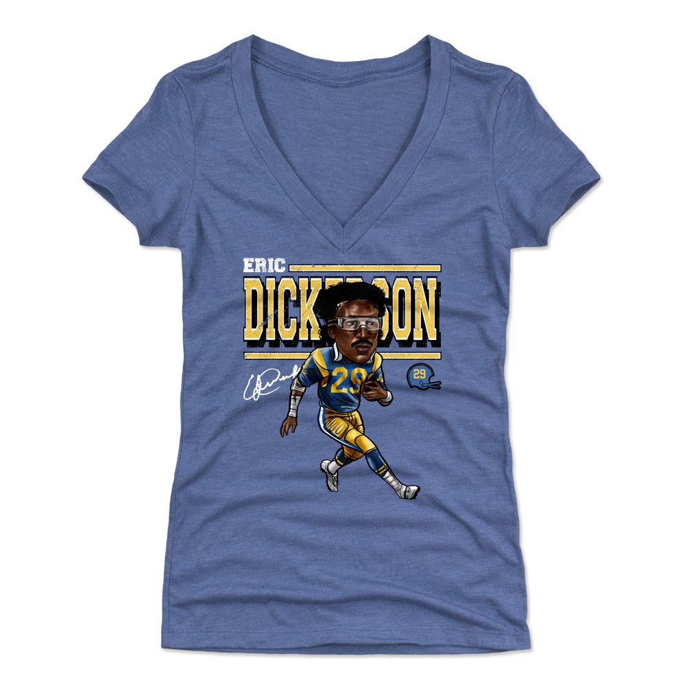 Eric Dickerson Women's V-Neck T-Shirt | 500 LEVEL