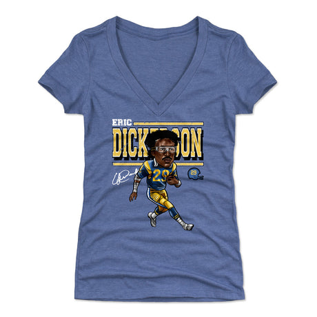 Eric Dickerson Women's V-Neck T-Shirt | 500 LEVEL