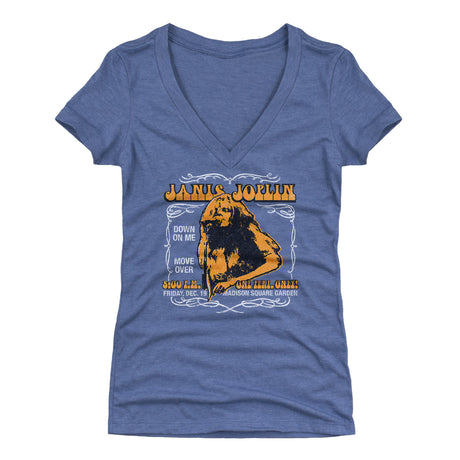 Janis Joplin Women's V-Neck T-Shirt | 500 LEVEL
