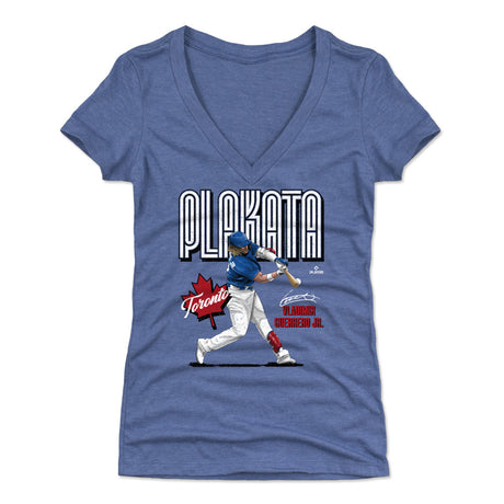 Vladimir Guerrero Jr. Women's V-Neck T-Shirt | 500 LEVEL