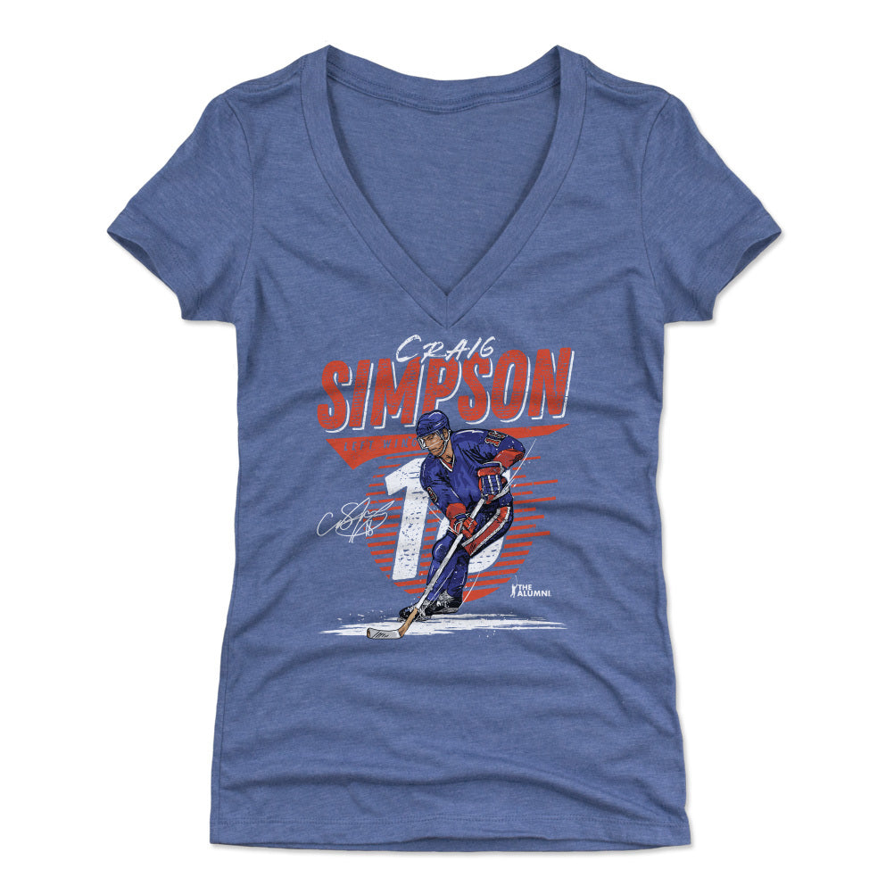 Craig Simpson Women&#39;s V-Neck T-Shirt | 500 LEVEL