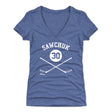 Terry Sawchuk Women's V-Neck T-Shirt | 500 LEVEL