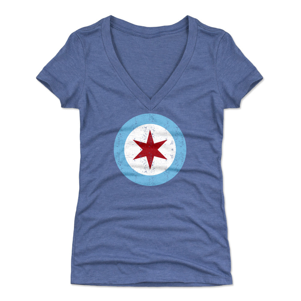 Chicago Women's V-Neck T-Shirt | 500 LEVEL