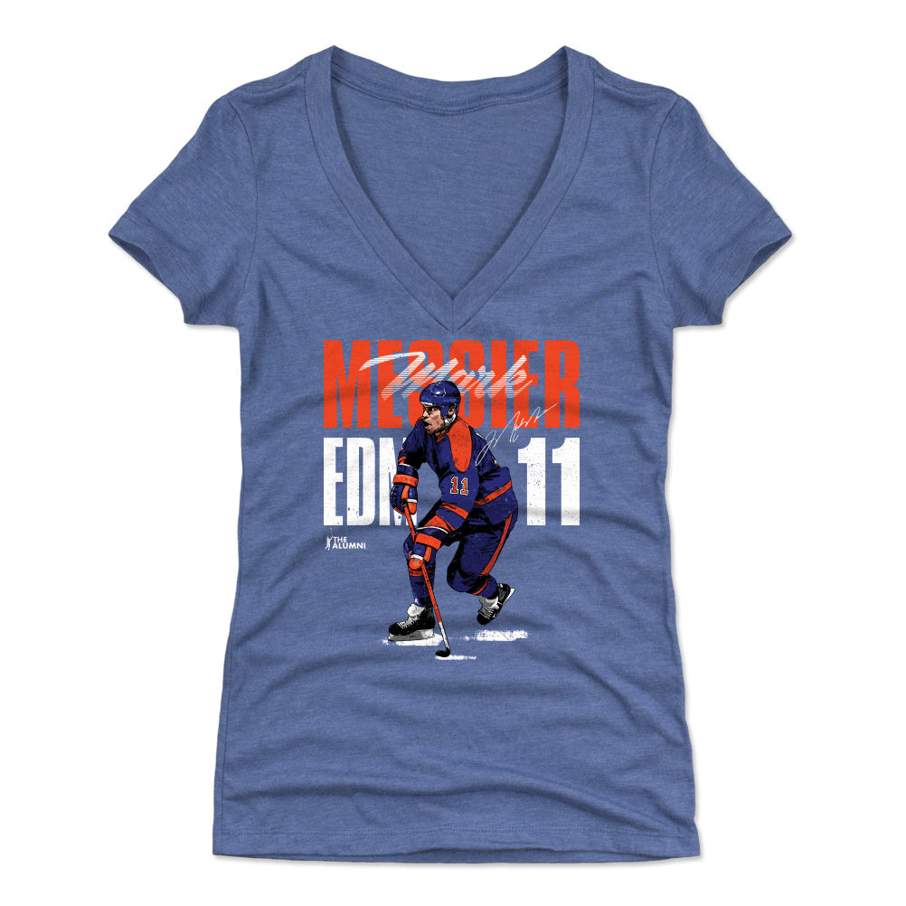 Mark Messier Women's V-Neck T-Shirt | 500 LEVEL