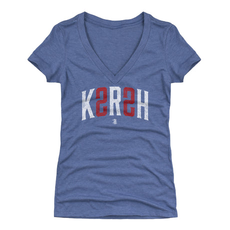 Clayton Kershaw Women's V-Neck T-Shirt | 500 LEVEL
