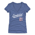 Joel Embiid Women's V-Neck T-Shirt | 500 LEVEL