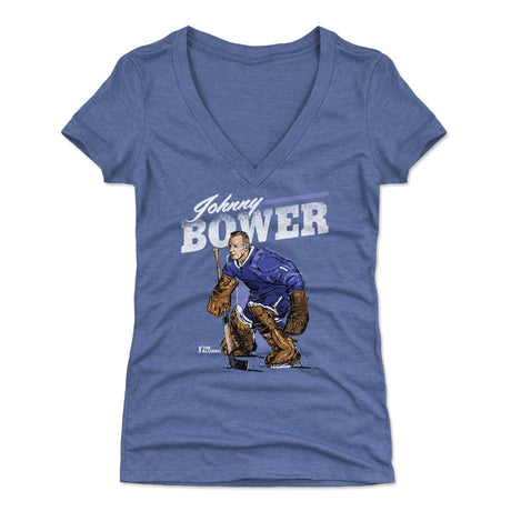 Johnny Bower Women's V-Neck T-Shirt | 500 LEVEL