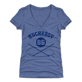 Nikita Kucherov Women's V-Neck T-Shirt | 500 LEVEL