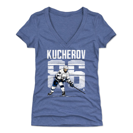 Nikita Kucherov Women's V-Neck T-Shirt | 500 LEVEL