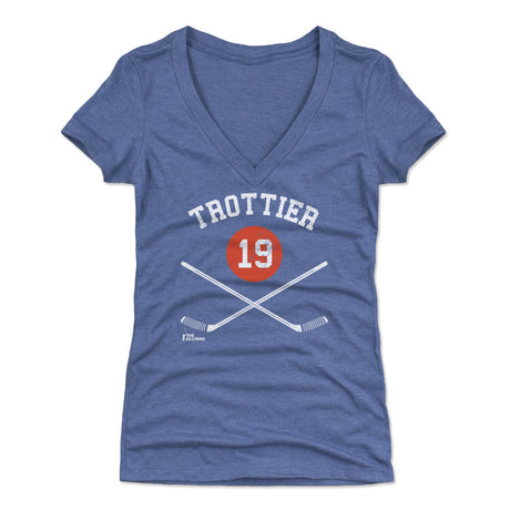 Bryan Trottier Women's V-Neck T-Shirt | 500 LEVEL