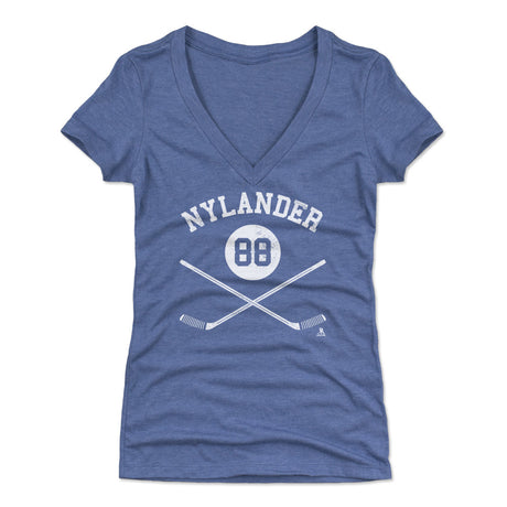 William Nylander Women's V-Neck T-Shirt | 500 LEVEL
