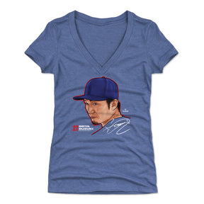 Seiya Suzuki Women's V-Neck T-Shirt | 500 LEVEL