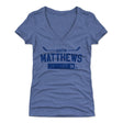 Auston Matthews Women's V-Neck T-Shirt | 500 LEVEL