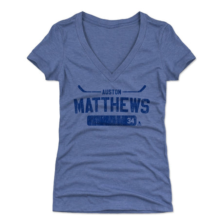 Auston Matthews Women's V-Neck T-Shirt | 500 LEVEL