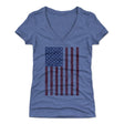 USA Women's V-Neck T-Shirt | 500 LEVEL