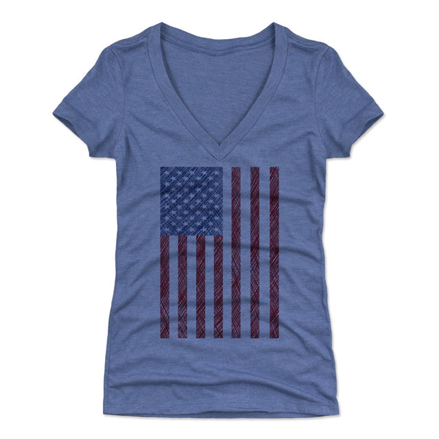 USA Women's V-Neck T-Shirt | 500 LEVEL
