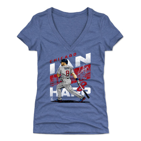 Ian Happ Women's V-Neck T-Shirt | 500 LEVEL