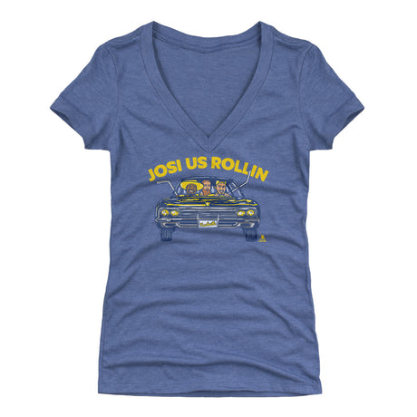 Roman Josi Women's V-Neck T-Shirt | 500 LEVEL