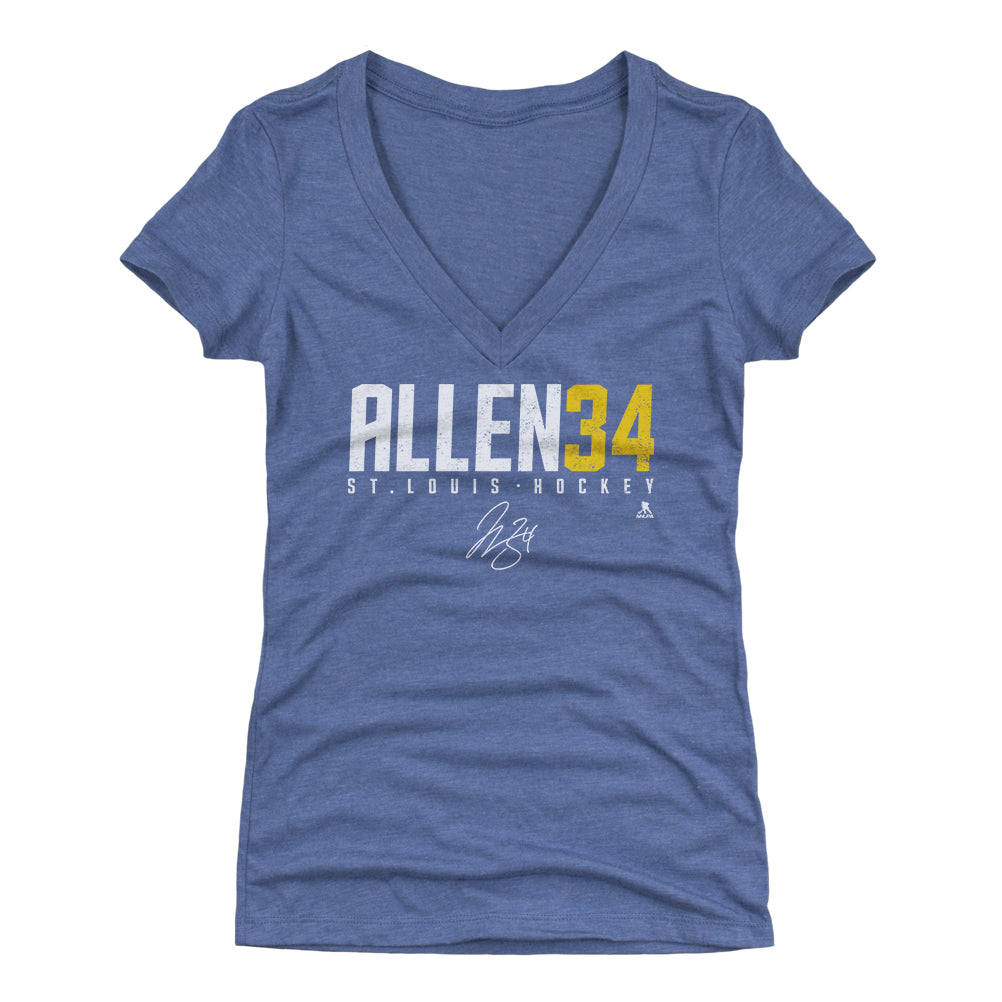 Jake Allen Women&#39;s V-Neck T-Shirt | 500 LEVEL