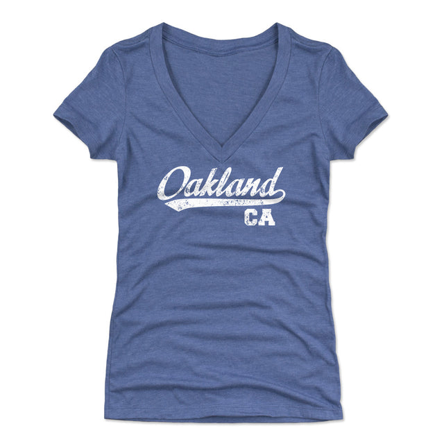 Oakland Women's V-Neck T-Shirt | 500 LEVEL
