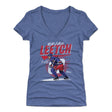 Brian Leetch Women's V-Neck T-Shirt | 500 LEVEL