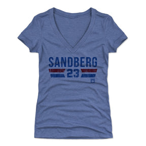 Ryne Sandberg Women's V-Neck T-Shirt | 500 LEVEL