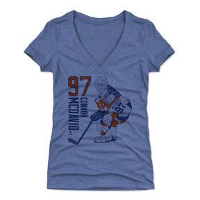 Connor McDavid Women's V-Neck T-Shirt | 500 LEVEL