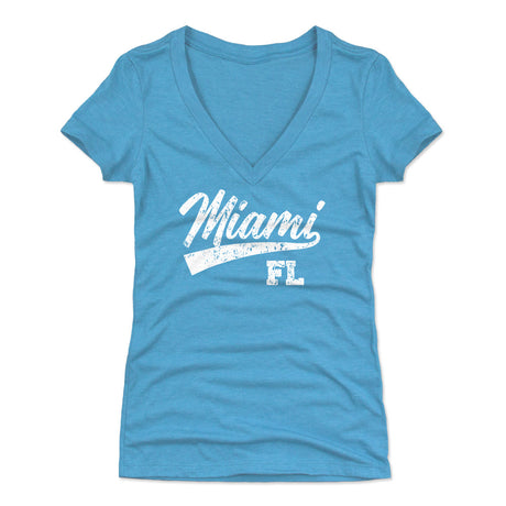 Miami Women's V-Neck T-Shirt | 500 LEVEL