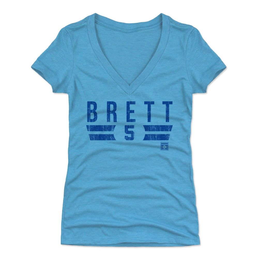 George Brett Women&#39;s V-Neck T-Shirt | 500 LEVEL