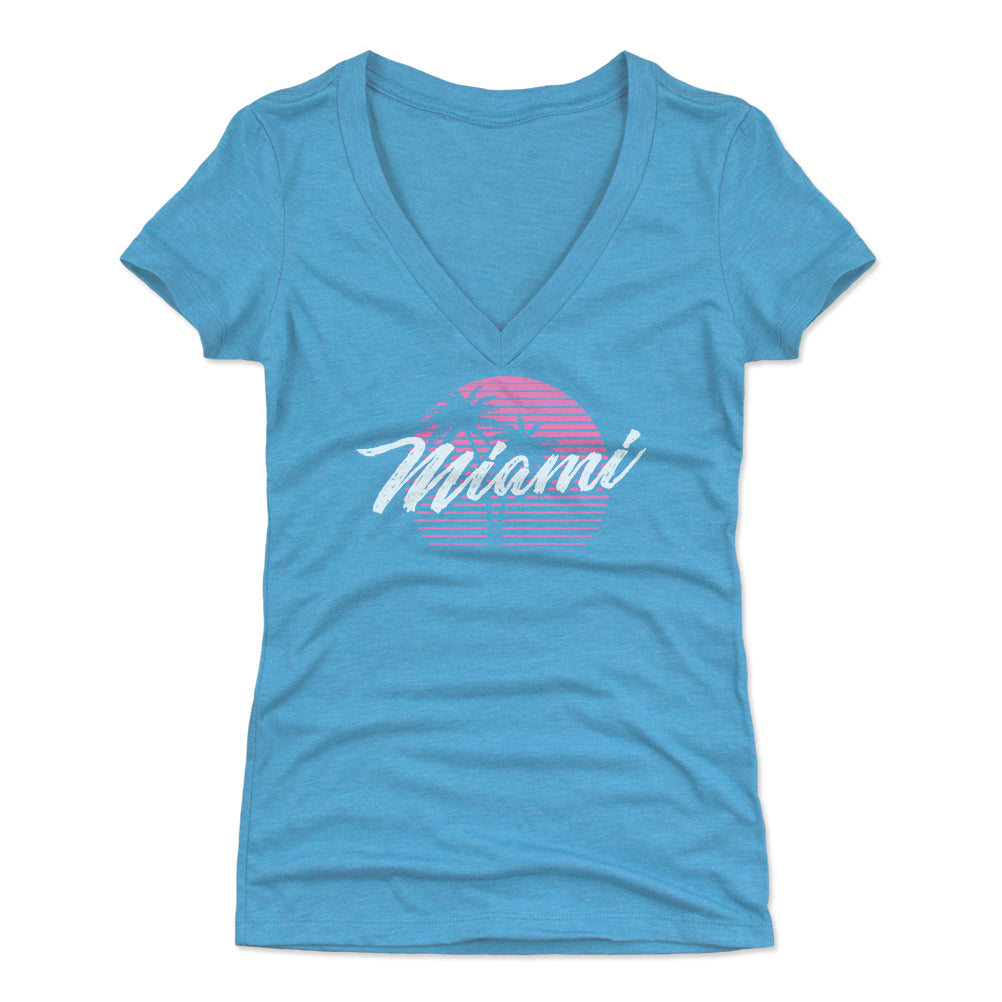 Miami Women's V-Neck T-Shirt | 500 LEVEL