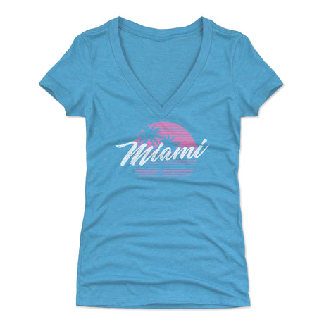 Miami Women's V-Neck T-Shirt | 500 LEVEL