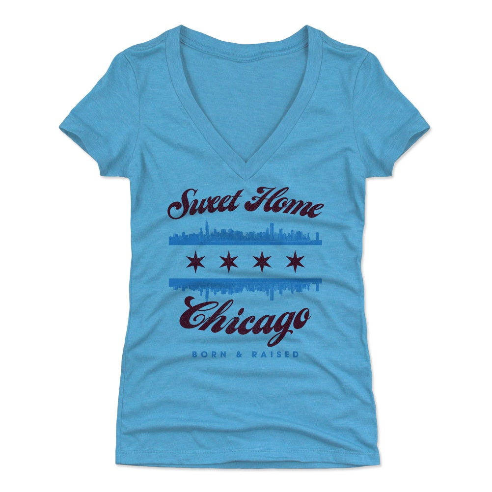 Chicago Women's V-Neck T-Shirt | 500 LEVEL