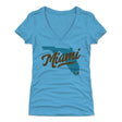 Miami Women's V-Neck T-Shirt | 500 LEVEL