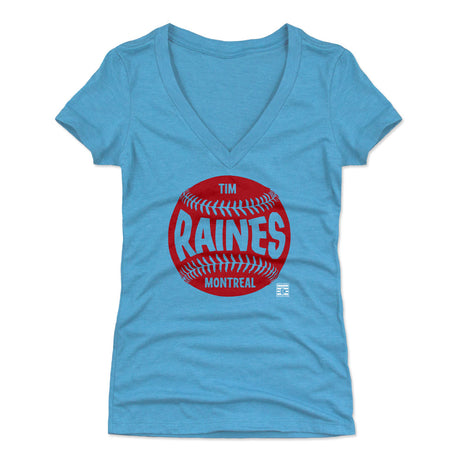 Tim Raines Women's V-Neck T-Shirt | 500 LEVEL