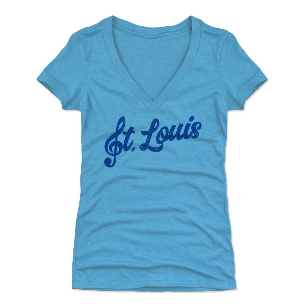 St. Louis Women's V-Neck T-Shirt | 500 LEVEL