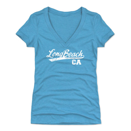 Long Beach Women's V-Neck T-Shirt | 500 LEVEL
