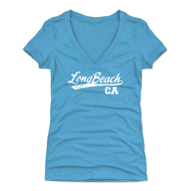 Long Beach Women's V-Neck T-Shirt | 500 LEVEL