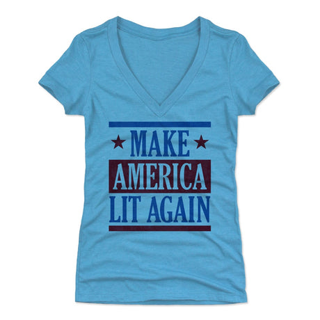 USA Women's V-Neck T-Shirt | 500 LEVEL