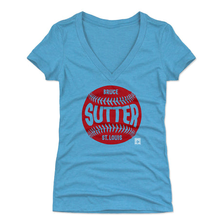 Bruce Sutter Women's V-Neck T-Shirt | 500 LEVEL