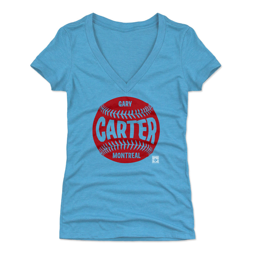 Gary Carter Women's V-Neck T-Shirt | 500 LEVEL