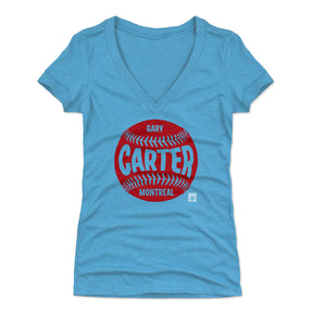 Gary Carter Women's V-Neck T-Shirt | 500 LEVEL