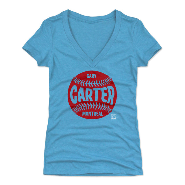 Gary Carter Women's V-Neck T-Shirt | 500 LEVEL