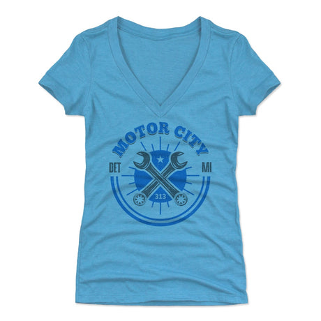 Detroit Women's V-Neck T-Shirt | 500 LEVEL
