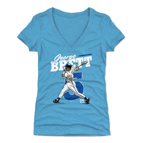 George Brett Women's V-Neck T-Shirt | 500 LEVEL