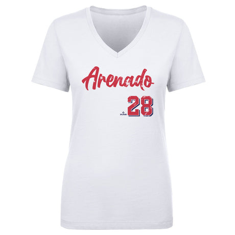 Nolan Arenado Women's V-Neck T-Shirt | 500 LEVEL