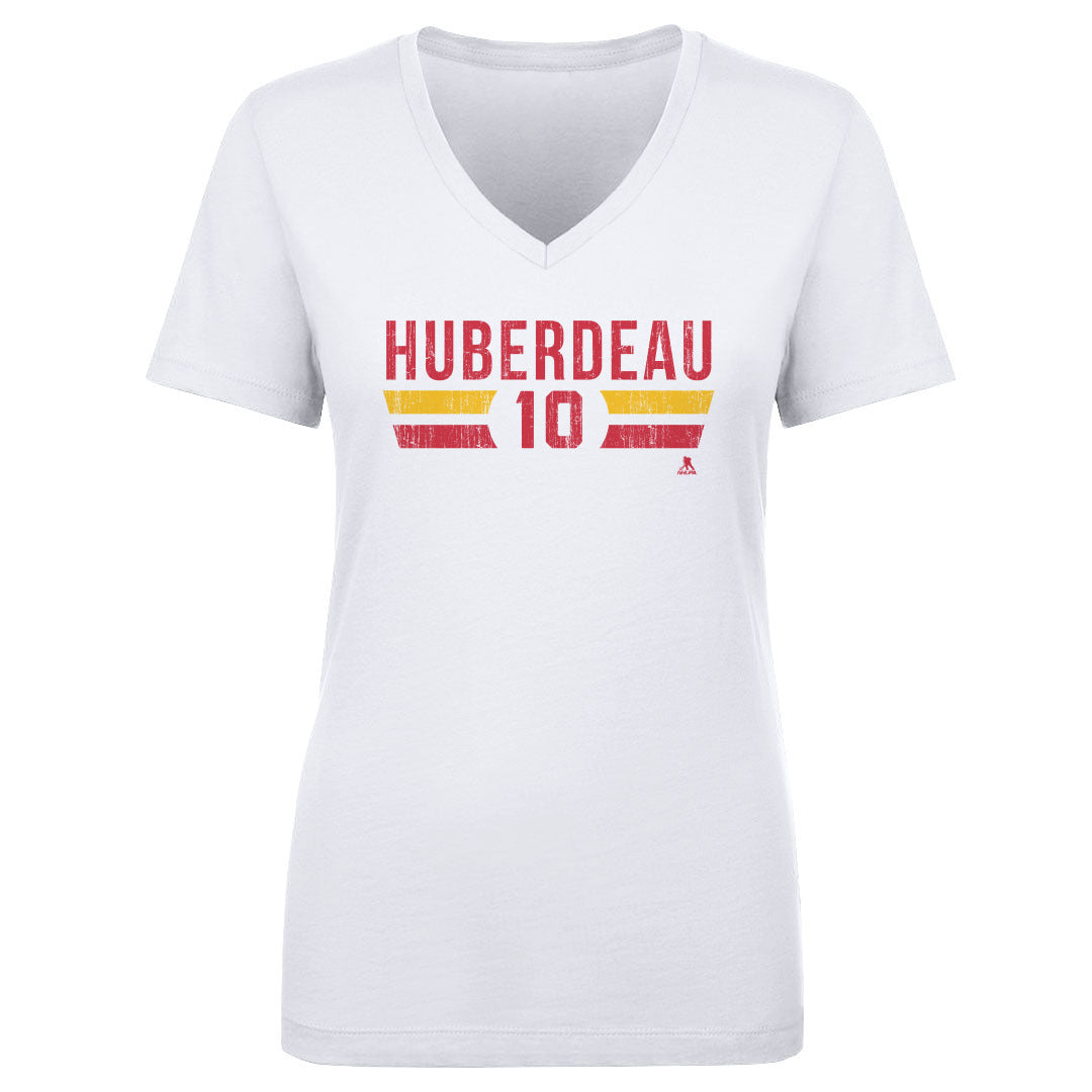 Jonathan Huberdeau Women&#39;s V-Neck T-Shirt | 500 LEVEL