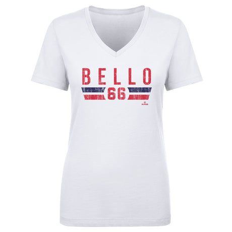 Brayan Bello Women's V-Neck T-Shirt | 500 LEVEL